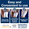 CarePocket Catheter Comfort Sleeve Leg Bag Holder All-Day Confidence by Carefix, Stretchable, Washable, Soft 750ml Urine Drainage and Nephrostomy Tube Bag Holder Stabilize and Fix Against Leg view 4