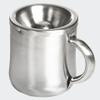 5 Inch Brushed Stainless Personal Spittoon with Removable Top view 1