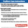 Yerba Prima Fiber Psyllium Husks - 180 Veg Caps view 4