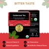 Buddha Teas Organic Goldenseal Tea - OU Kosher, USDA Organic, CCOF, 18 Bleach-Free Tea Bags view 2