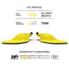 Superfeet Hockey Cushion Insoles - Foam Shoe Inserts for Skates - Professional Grade - Skate Size 9-10 view 3