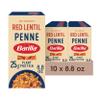 Barilla Red Lentil Penne Pasta, 8.8 oz (Pack of 10) - Gluten Free, Non GMO & Kosher - Plant Based Protein view 1