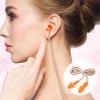 20 Pairs Corded Ear Plugs Reusable Silicone Earplugs with String Banded Ear Plug for Sleeping Noise Cancelling Noise Reduction Hearing Protection(Brown-Orange) view 4