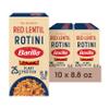 Barilla Red Lentil Rotini Pasta, 8.8 oz (Pack of 10) - Gluten Free, Non GMO & Kosher - Plant Based Protein Pasta view 1