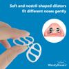 WoodyKnows Super-Support Nasal Dilator, Improves Sleep and Sports Airflow, Nasal Congestion and Nose-Related snoring aid (S 4Pack) view 3