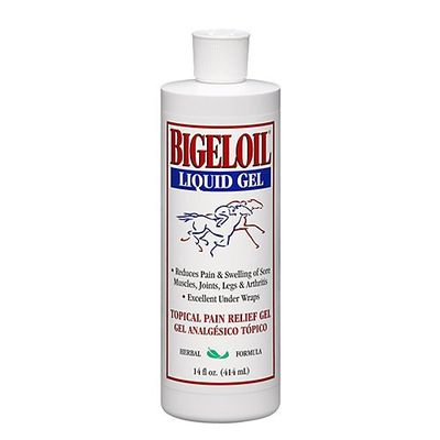 Absorbine Bigeloil Liniment Gel, Refreshing Topical Rub for Sore Muscles, Joints & Arthritis Pain, 14oz Bottle