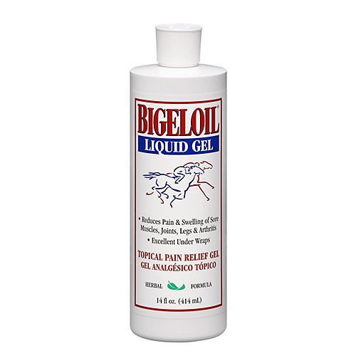 Absorbine Bigeloil Liniment Gel, Refreshing Topical Rub for Sore Muscles, Joints & Arthritis Pain, 14oz Bottle