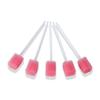 Disposable Oral Care Sponge Swabs(50pcs Pink) view 4