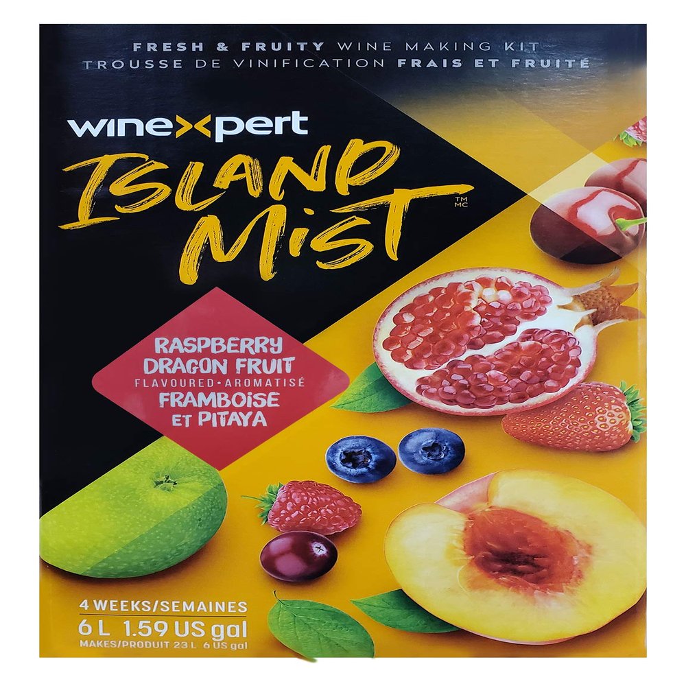 Island Mist Raspberry Dragonfruit Shiraz Wine Kit by Winexpert