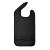 Betty Dain Adult Bib, Washable, Waterproof Clothing Protector with Crumb Catcher, Black view 1