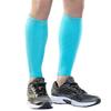 Zensah Running Leg Compression Sleeves - Shin Splint, Calf Compression Sleeve Men and Women (Aqua, X-Small/Small) view 1
