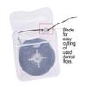8Pcs/Pack Bamboo Charcoal Dental Flosser Mint Flavor Dental Floss Built-in Spool Flat Wire Replacement Core Dental Floss 50M Each(Comes with a Box for Easy Carrying) (Black) view 2