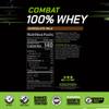 MusclePharm Combat 100% Whey Protein Powder, Chocolate Milk, Fast Recovery & Muscle Gain with Whey Isolate, High Protein Powder for Women & Men, Gluten Free, 5lb, 67 Servings view 3