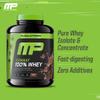 MusclePharm Combat 100% Whey Protein Powder, Chocolate Milk, Fast Recovery & Muscle Gain with Whey Isolate, High Protein Powder for Women & Men, Gluten Free, 5lb, 67 Servings view 4