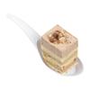 Restaurantware 5 Inch Appetizer Spoons 100 Wave Hors D'oeuvre Spoons - Disposable Serve Samples Starters Snacks Or Desserts White Plastic Amuse-Bouche Spoons For Weddings Or Catering view 2