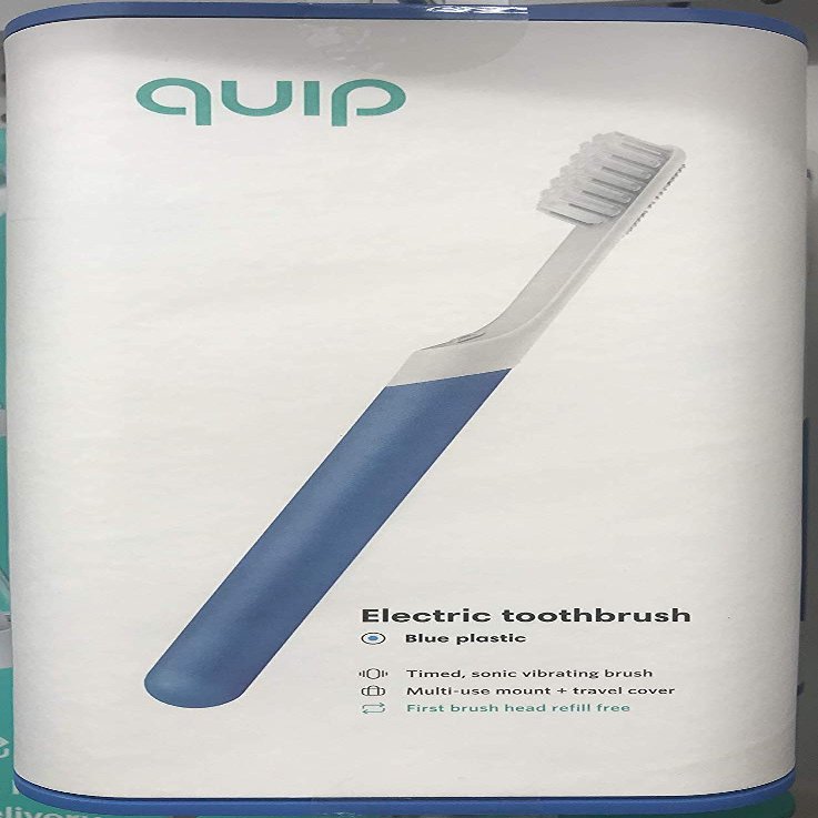 Quip Electric Toothbrush (Blue Plastic)