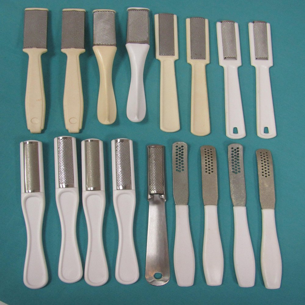 Callosity Rasp Stainless Steel, Plastic Handle (17-pcs set for sale)