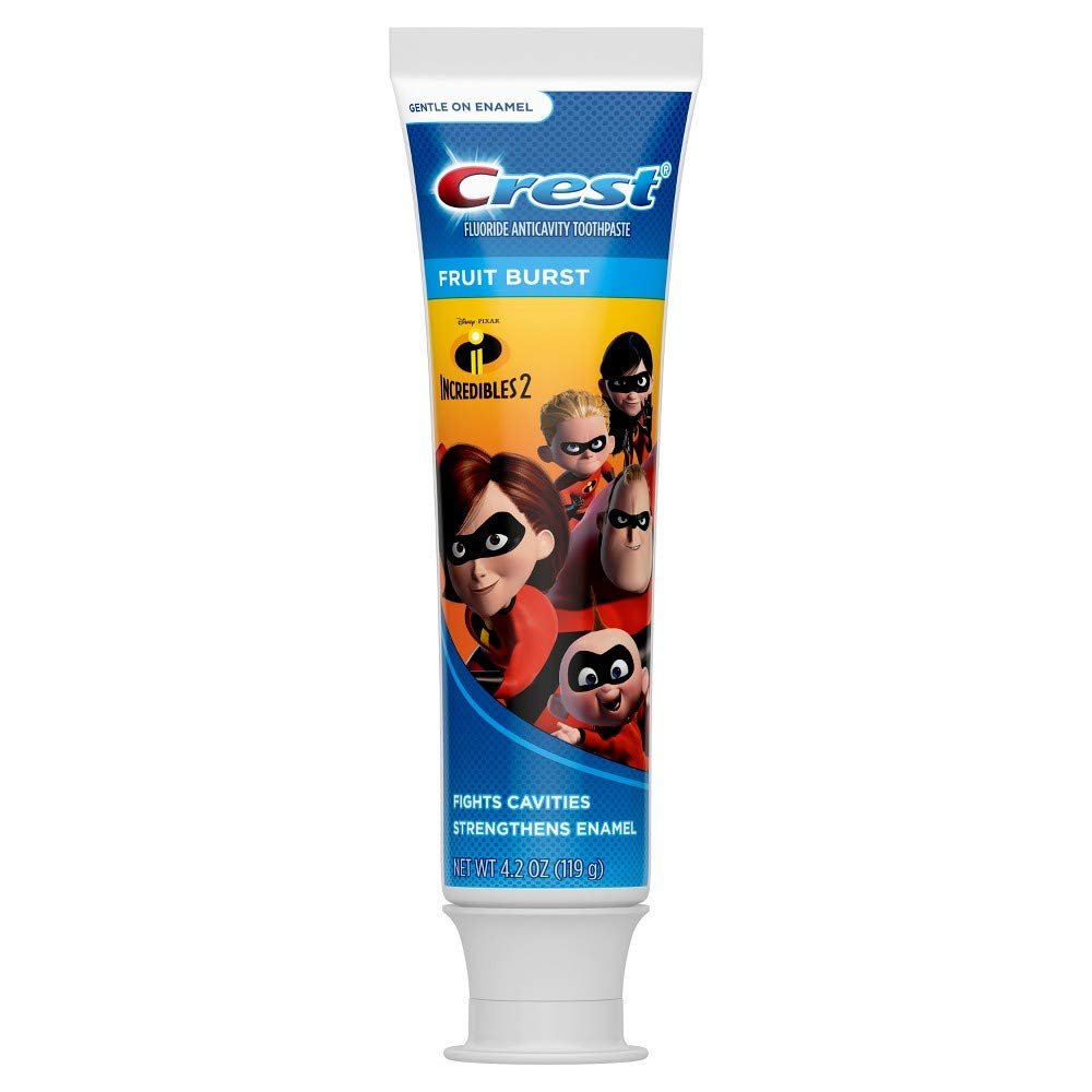 Crest Toothpaste 4.2 Ounce Kids Incredibles 2 Fruit Burst