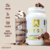 RYSE Loaded Protein Powder - Peanut Butter Cup - 25g Whey Protein Isolate & Concentrate with Prebiotic Fiber & MCTs - Low Carb, Low Sugar, Digestive-Friendly - 27 Servings / 2 lb Tub view 4