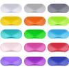 30 Pieces Blindfold Eye Cover Sleep Mask for Games Party Sleeping Travel with Nose Pad and Adjustable Strap (Multicolored) view 1
