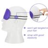 30 Pieces Blindfold Eye Cover Sleep Mask for Games Party Sleeping Travel with Nose Pad and Adjustable Strap (Multicolored) view 4