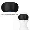 30 Pieces Blindfold Eye Cover Sleep Mask for Games Party Sleeping Travel with Nose Pad and Adjustable Strap (Black) view 4