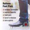 Achilles Tendonitis Inserts for Foot Pain Relief by Heel Defender, Immediate Relief for Plantar Fasciitis and Severs Disease, Comfortable 0.4 Sport Small/Medium Shoe Inserts Designed by Podiatrists view 3