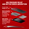 Achilles Tendonitis Inserts for Foot Pain Relief by Heel Defender, Immediate Relief for Plantar Fasciitis and Severs Disease, Comfortable 0.4 Sport Small/Medium Shoe Inserts Designed by Podiatrists view 4
