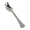 120 Spoons REFLECTIONS Plastic Silverware, Looks Like Silver Cutlery view 1