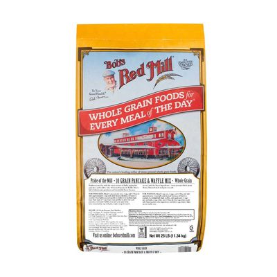 Bob's Red Mill 10 Grain Pancake & Waffle Mix, 25 Pound