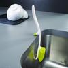Joseph Joseph Edge Dish Brush with Integrated Sink Rest, Grey view 2