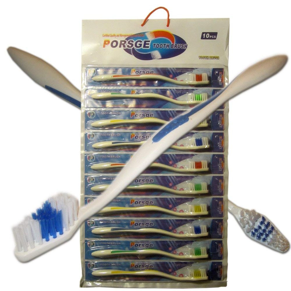 1000 Toothbrushes Wholesale Lot Standard Classic Medium Soft Toothbrush