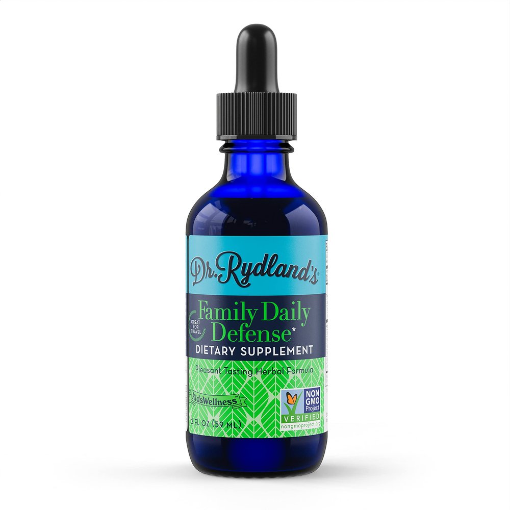 Dr. Rydland's Herbal Supplement | Created by KidsWellness | Safe and Effective for Infants to Adults| Family Daily Defense | for Daily Use and Travel | 2 Ounce Bottle
