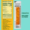 SOLELY - Organic Pineapple Fruit Jerky - 12 Individually Wrapped Strips - Fruit Leather Made from Dried Fruit - Healthy Snacks for Adults & Kids - Non GMO, Vegan Snacks - 0.8oz (23g) view 2