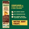 SOLELY Organic Banana with 100% Dark Chocolate Fruit Jerky, 12 Strips | Two Ingredients | Vegan | Non-GMO | Gluten-Free | No Sugar Added view 3