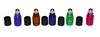 100pcs 2mL (5/8 dram) Multi Colored Glass Stainless Steel Roller Bottle 2cc Sample Vial Small Essential Oil Bottle Travel Must + one 7 Chakra Bracelet with Lava Beads for essential oil diffusing view 4