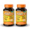 American Health Ester-C 500 mg with Citrus Bioflavonoids - 120 Capsules (Pack of 2) - 24-Hour Immune Support - Non-GMO, Gluten Free - 120 Total Servings view 1