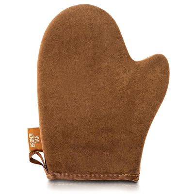 Self Tanning Mitt Applicator With Thumb  Ultra Soft Self Tanner Mitt for Applying Tanning Mousse or Lotion  Machine Washable & Reusable Sunless Tanning Glove for Streak-Free Tan