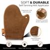 Self Tanning Mitt Applicator With Thumb  Ultra Soft Self Tanner Mitt for Applying Tanning Mousse or Lotion  Machine Washable & Reusable Sunless Tanning Glove for Streak-Free Tan view 2