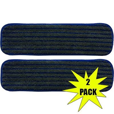 18" Microfiber Scrubber with Velcro Top Pack