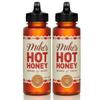 Mike's Hot Honey Infused with Chilies, 100% Honey, TWO 12 oz. Bottles view 1
