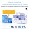SinuPulse Elite Advanced Nasal Irrigation System, Pulsating Nasal Congestion Relief & Sinus Rinse Machine with 90 SinuAir Packets, Bonus Sinus Irrigator Tip, & Sinus Care eBook by Dr. Robert S. Ivker view 2