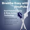SinuPulse Elite Advanced Nasal Irrigation System, Pulsating Nasal Congestion Relief & Sinus Rinse Machine with 90 SinuAir Packets, Bonus Sinus Irrigator Tip, & Sinus Care eBook by Dr. Robert S. Ivker view 4