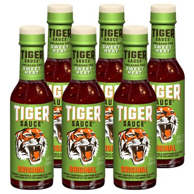 Try Me Sauces Tiger Sauce, Original, 5 Fluid Ounce (Pack of 6)