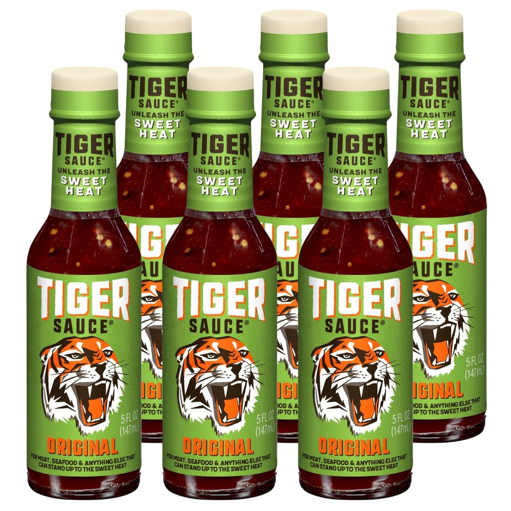Try Me Sauces Tiger Sauce, Original, 5 Fluid Ounce (Pack of 6)
