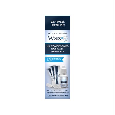 Doctor Easy Wax-Rx Ph Conditioned Ear Wash Refill Kit, 1.7 Ounce