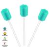 Wellgler's Disposable Oral Care Swabs, Sterile Sponge Mouth Swabs (250pcs, Sky Blue) view 2