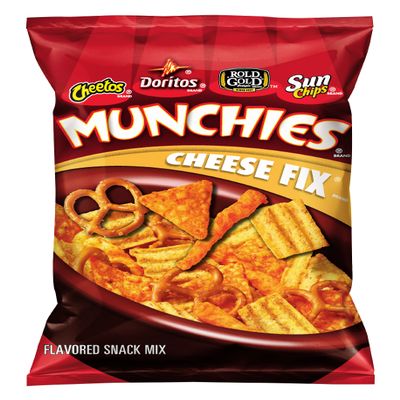 Munchies Snack Mix, Cheese Fix, 8 Ounce (Pack of 6)