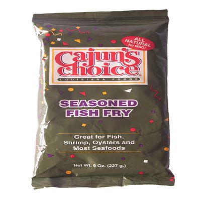 Cajun's Choice Seasoned Fish Fry Mix, 8 OZ