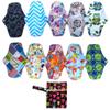 10PCSBamboo Mama Cloth/Menstrual Pads/Reusable Sanitary Pads Panty Liner (M10-10) view 1